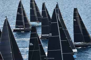 A sailing spectacle off Porto Cervo