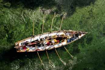 Wenn der Törn in einem offenen Boot Lebensschule wird