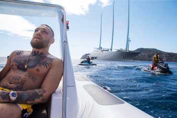 So verbringen McGregor, Brady & Co. Auszeit auf dem Wasser