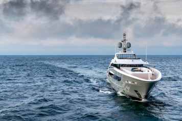 Auf der 50-Meter-Yacht hat der Eigner das Kommando