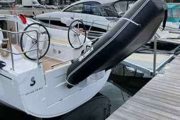 Smart stern mount from Dinghy Rings