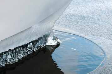 Comment éviter la glace sur la place de mouillage
