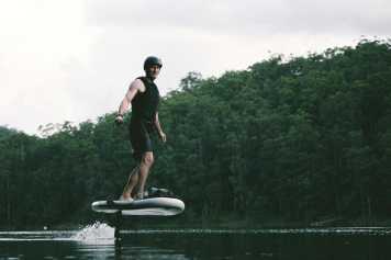 Aufpumpen und losfliegen