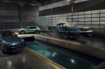 Elektrisches Trio von Frauscher und Porsche