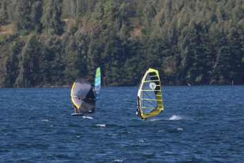 Berzdorfer See - der windigste Spot in Ostdeutschland?