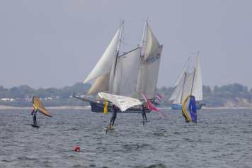 32 Wingfoil-Kids beim Young Blood Camp in Grönwohld