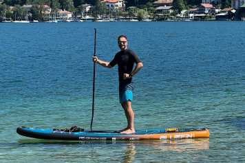 Tegernsee-Runde unter drei Stunden als persönliche SUP-Challenge