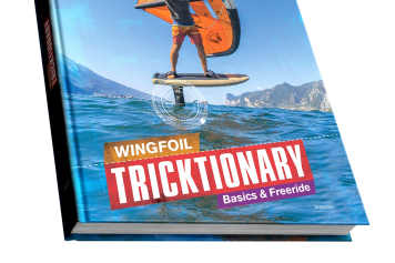 Wingfoil-Tricktionary is coming - Basics & Freeride on 352 pages