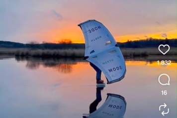 Ice-cold fun - on the ice with the wing