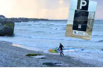 Höhenbeschränkung in Nørre Vorupør, Übernachtungsgebühr in Hanstholm