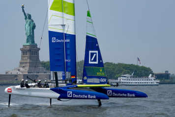 New York, New York - Showtime sur l'Hudson River