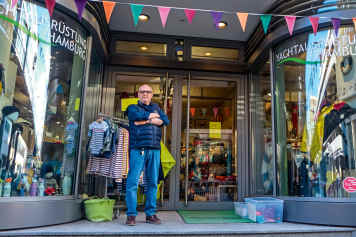 Der letzte Schiffsausrüster am Hamburger Rödingsmarkt