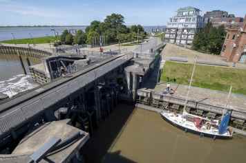 Schleuse Neuer Hafen ab 5. Oktober gesperrt