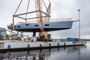 Baltic wassert 37 Meter langen Blauwasser-Cruiser