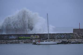 À nouveau des vagues monstrueuses au large des Baléares