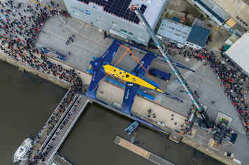 Die neue Königin der Weltmeere in ihrem Element