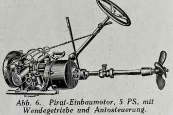 YACHT 15/1926 - Deutsche Bootsmotoren - der Pirat-Motor