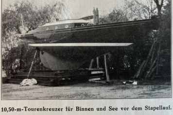 YACHT 1/1926 - 10,50-m-Fahrtenkreuzer für Binnen und See