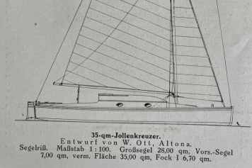 YACHT 4/1926 - 35-qm-Jollenkreuzer