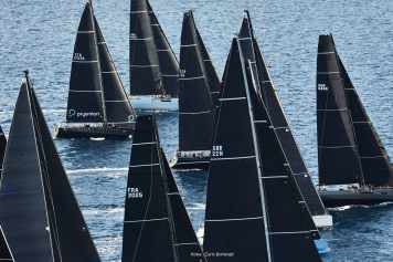 Segel-Spektakel vor Porto Cervo