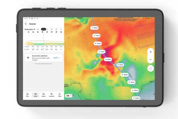 Orca Navi-App überarbeitet Wettervorhersage. Modellauswahl und animierte Darstellung - auch in der kostenlosen Version