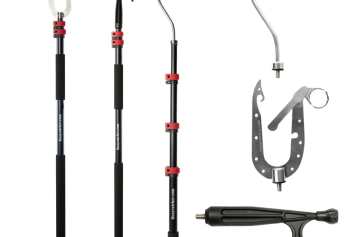 Drei Helfer beim Anlegen