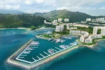 The green lung of Hong Kong - Lantau Yacht Club Marina