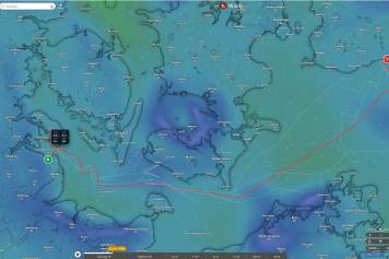Passage Planner – Wetterrouting-Plugin für Windy