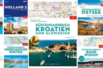 Praktische Törnführer und aktuelle Seekarten zum Saisonstart