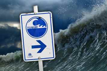 Vagues de tsunami - les plaisanciers sont-ils touchés ?