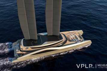 76 Meter langer Wingsail-Kat von VPLP
