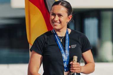 Avec une tête claire et une domination en downwind - bronze aux CM pour "Resi" Steinlein