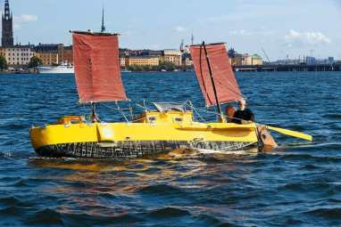 Kleinstboot von Sven Yrvind mit innovativen Lösungen aus langjähriger Praxis