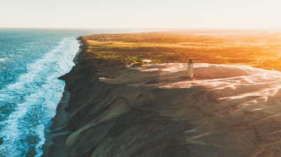 Rubjerg Knude - auf der Flucht vor dem Meer
