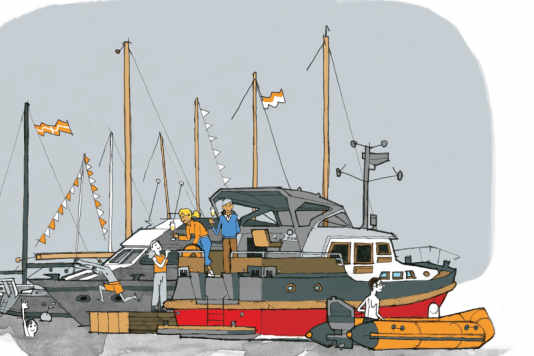 „Späte Liebe“ – zum ersten Mal am Steg