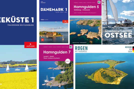 Always on course - 10 current cruising guides for the Baltic Sea