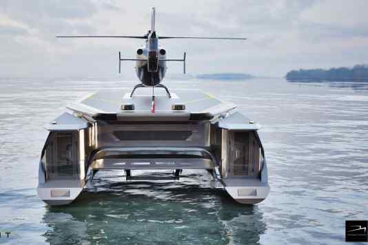 Auf dem Eli-Combat 65 landet der Heli