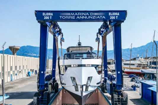 The first A80new takes a dip in the water