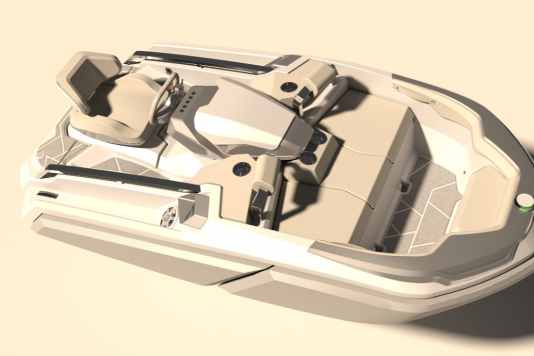 Spaßmobil Hurlo 325 soll über 50 Knoten erreichen