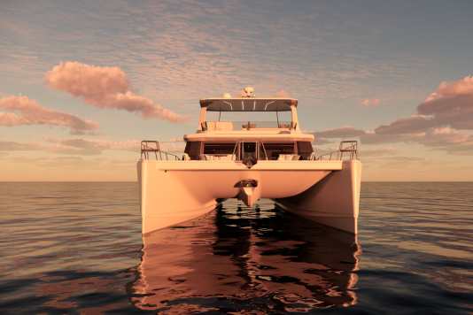 Luxury catamaran with plenty of space