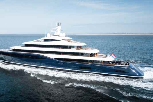 Feadship zeigt 101-Meter-Projekt