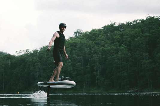 Aufpumpen und losfliegen