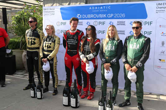 Rennabbruch nach Schaden beim Grand Prix in Dubrovnik