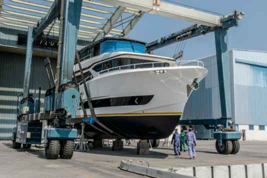 Gulf Craft feiert Stapellauf in Dubai