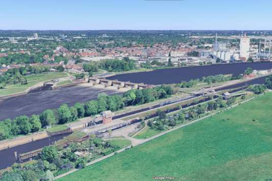 Schleuse Hemelingen zwei Monate gesperrt