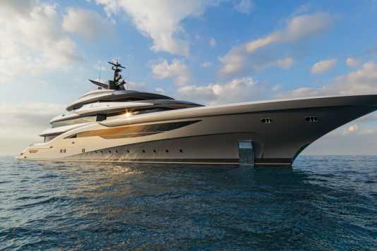 Neue Superyacht-Serie von 80 bis 90 Meter Länge