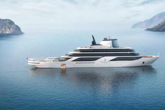 Erste Interieurbilder des 207-Meter-Yachtliners