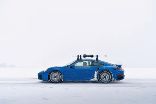 PORSCHE 911 TURBO S - E-SCHIPPE STATT SCHNEE- SCHIPPE