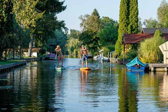 Neu Venedig, das SUP-Paradies in Berlin