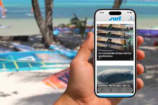 New surf app for iOS and Android